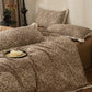 Vintage Leaf Lace Brushed Cotton Bedding Set - image 4