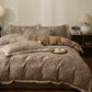 Vintage Leaf Lace Brushed Cotton Bedding Set - image 2