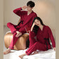 Couple Matching Cotton Kimono Pajama Set - image 2