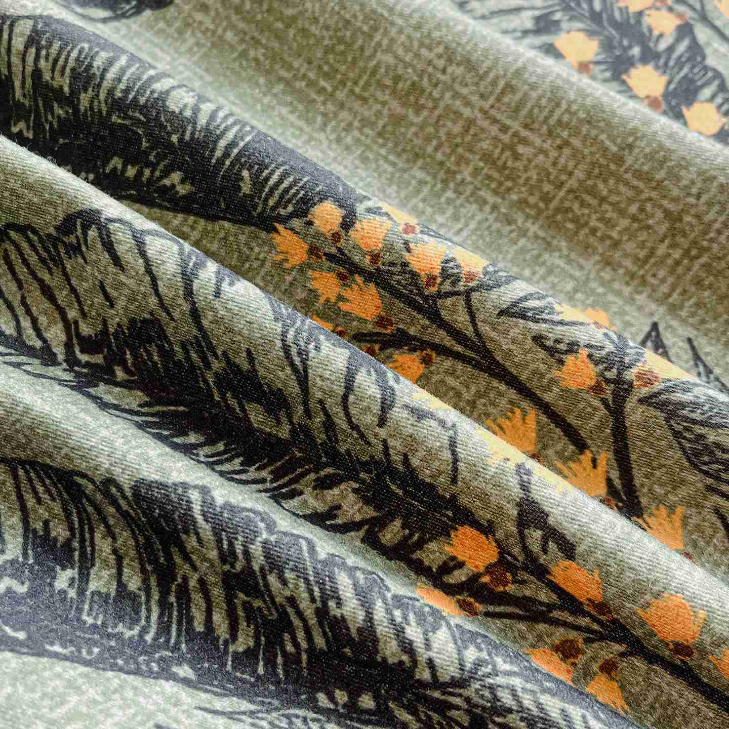 Botanical Berry Brushed Cotton Sheet Bedspread - image 5