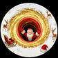 Christmas Santa Reindeer 3D Effect Rug - image 3