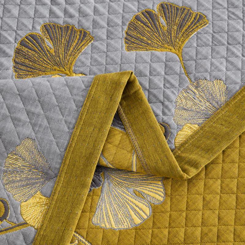 Ownkoti Ginkgo Leaf Organic Cotton Reversible Quilt - image 50
