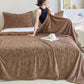 Faux Fur Tulip Textured Plush Blanket - image 17