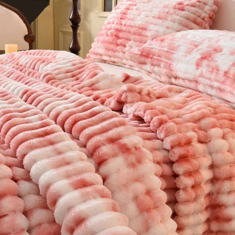 Modern Striped Warm Throw Blanket - image 3