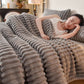 Modern Striped Warm Throw Blanket - image 15