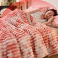 Modern Striped Warm Throw Blanket - image 1