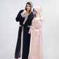 Unisex Fleece Plush Warm Hooded Robe - image 0