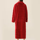 Diamond Textured Zip-Up Plush Robe - image 14