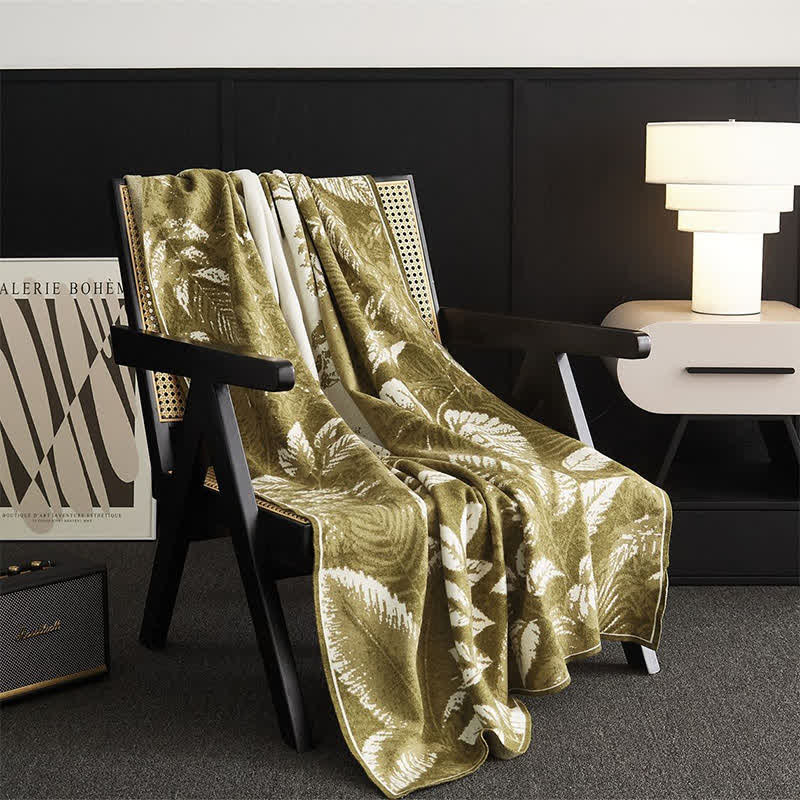 Jacquard Retro Multi-functional Throw Blanket - image 3