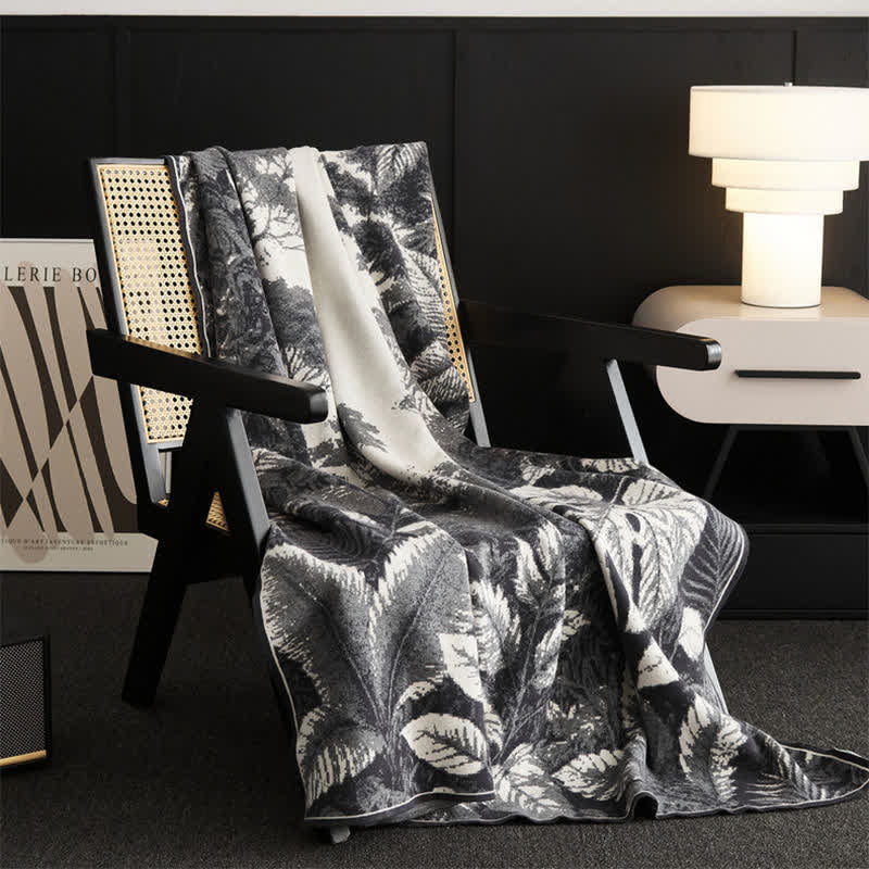 Jacquard Retro Multi-functional Throw Blanket - image 6