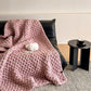 Chunky Knit Hand-Woven Throw Blanket - image 9