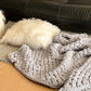 Chunky Knit Hand-Woven Throw Blanket - image 20