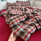 Classic Plaid Cotton Bedding Set - image 14