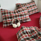 Classic Plaid Cotton Bedding Set - Red - 2PCS Pillowcases - 19" x 29" - image 15