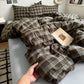 Classic Plaid Cotton Bedding Set - image 20
