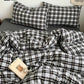 Classic Plaid Cotton Bedding Set - image 29