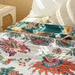 Retro Blooming Flower Cotton Gauze Quilt - image 4