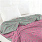 Pink Butterfly Cotton Gauze Jacquard Quilt - image 2