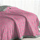 Pink Butterfly Cotton Gauze Jacquard Quilt - image 3