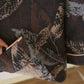 Artistic Leaf Jacquard Cotton Gauze Loungewear - image 8
