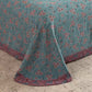 Rustic Floral Cotton Double Gauze Bedding Set(4PCS) - image 7