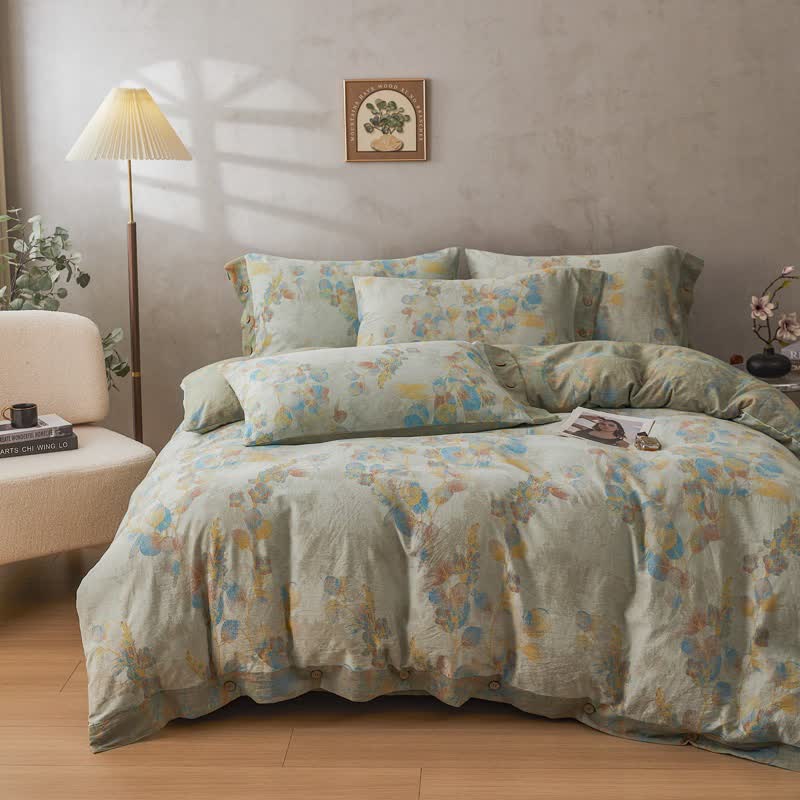 Refresh Botanical Cotton Bedding Set(4PCS) - image 2