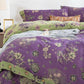Peony Cotton Gauze Button Bedding Set(4PCS) - image 4