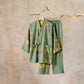 Large Ginkgo Leaf Cotton Kimono Pajamas - image 17