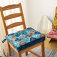 Moroccan Floor Chair Cushion With Tie Straps - Blue - 16"W x 16"L x 2"H - image 4