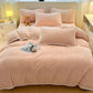 Wavy Stripe Jacquard Plush Bedding Set - image 1