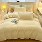 Wavy Stripe Jacquard Plush Bedding Set - image 6