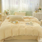 Solid Color Textured Plush Bedding Set - image 14