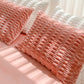 Solid Color Textured Plush Bedding Set - image 10
