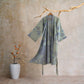 Ginkgo Leaf Organic Cotton Kimono Robe - image 21