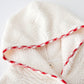 Stripe Textured Hooded Button Plush Robe - image 8
