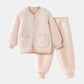 Solid Color Plush Baby Robe - White - Loungewear - Child:130cm - image 7