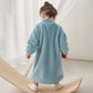 Solid Color Plush Baby Robe - image 10