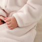 Solid Color Plush Baby Robe - image 5