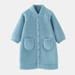 Solid Color Plush Baby Robe - Blue - Bathrobe - Child:130cm - image 11