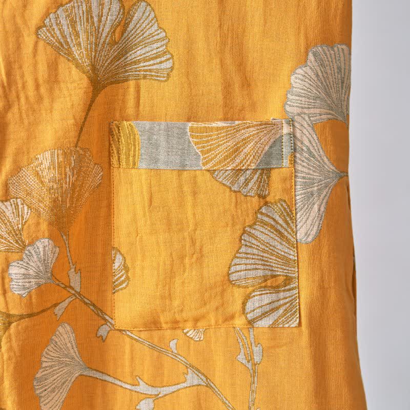 Ownkoti Cotton Gauze Ginkgo Kimono Robe - image 54