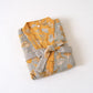 Ginkgo Biloba Cotton Gauze Kimono Robe - image 48