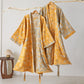 Ginkgo Biloba Cotton Gauze Kimono Robe - image 40