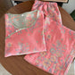 Oriental Pink Peony Cotton Gauze Pajamas - image 2