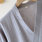 Unisex Bamboo Cotton Gauze Bathrobe - image 11