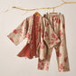 Large Ginkgo Leaf Cotton Kimono Pajamas - image 10