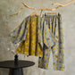 Ownkoti Ginkgo Cotton Gauze Kimono Loungewear Set - Light Gray - XL - image 4