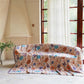 Pastoral Butterfly Cotton Tassel Blanket - image 1