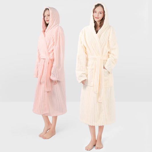 Ownkot Unisex Cloud-Soft Hooded Plush Robe - image 1