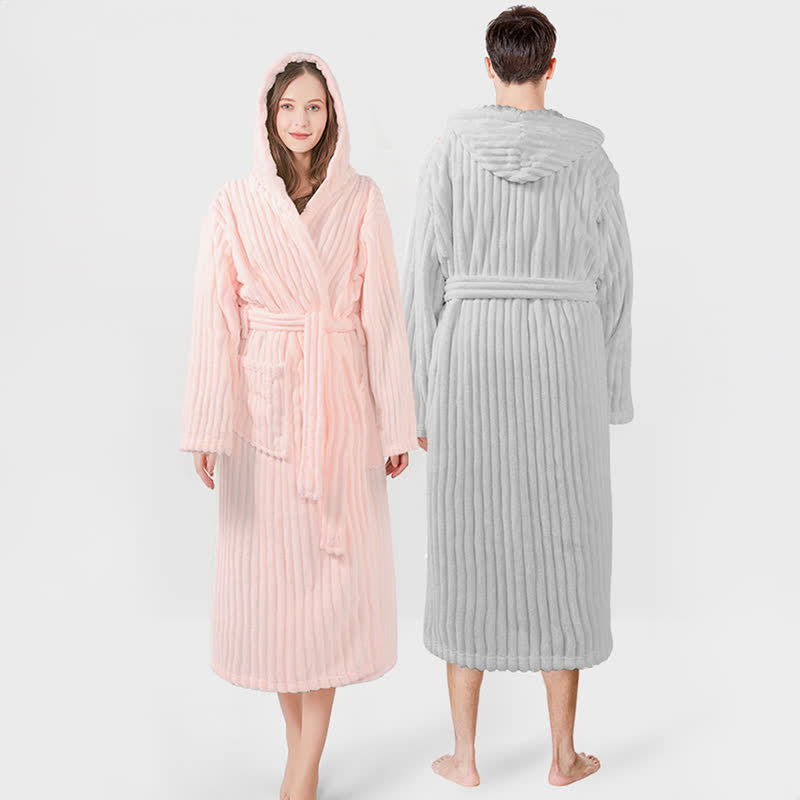 Ownkot Unisex Cloud-Soft Hooded Plush Robe - image 0