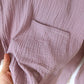 Unisex Minimalist Cotton Gauze Kimono Loungewear - image 9